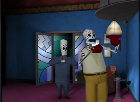  Grim Fandango, 멕시코의 죽음의 명상과 아름다운 필름 누아르 그래픽!